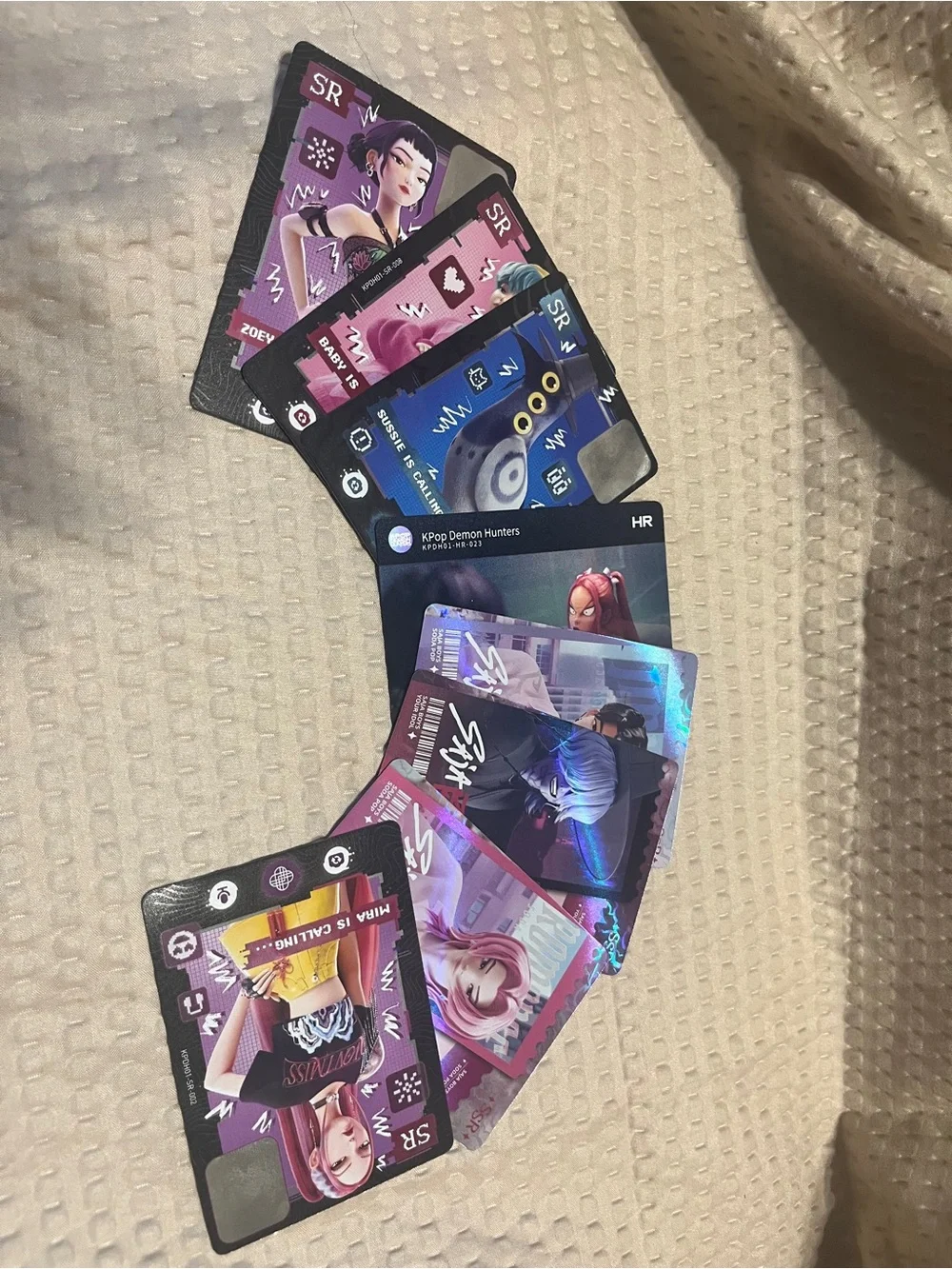 K-Pop Demon Hunters Trading Cards Energy Edition